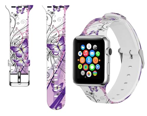 2 Tone Purple Butterfly