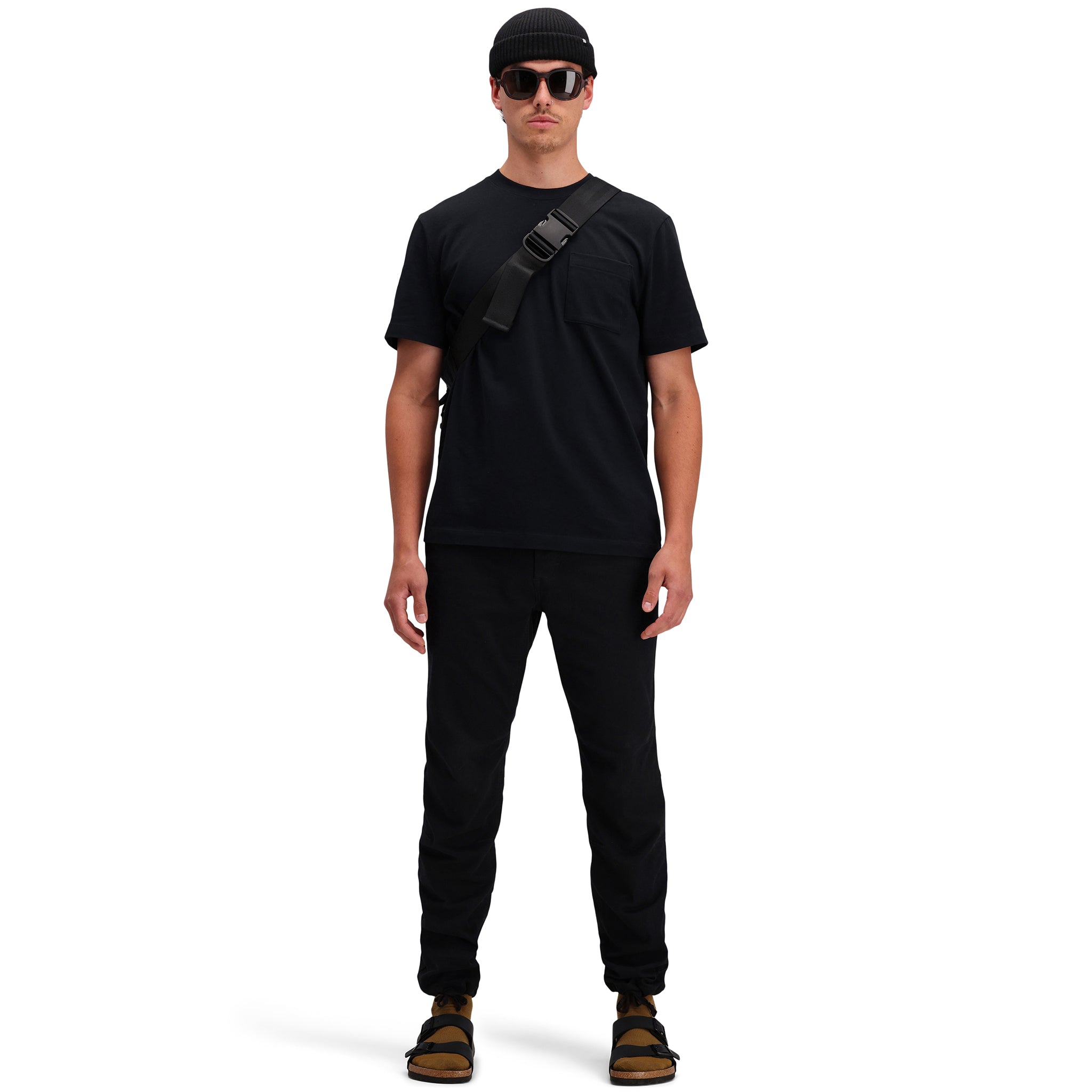 Dirt Pocket Tee for Men - Comfortable Cotton T-Shirt with Chest Pocket - Perfect for Casual Wear, Outdoor Activities & Everyday Use