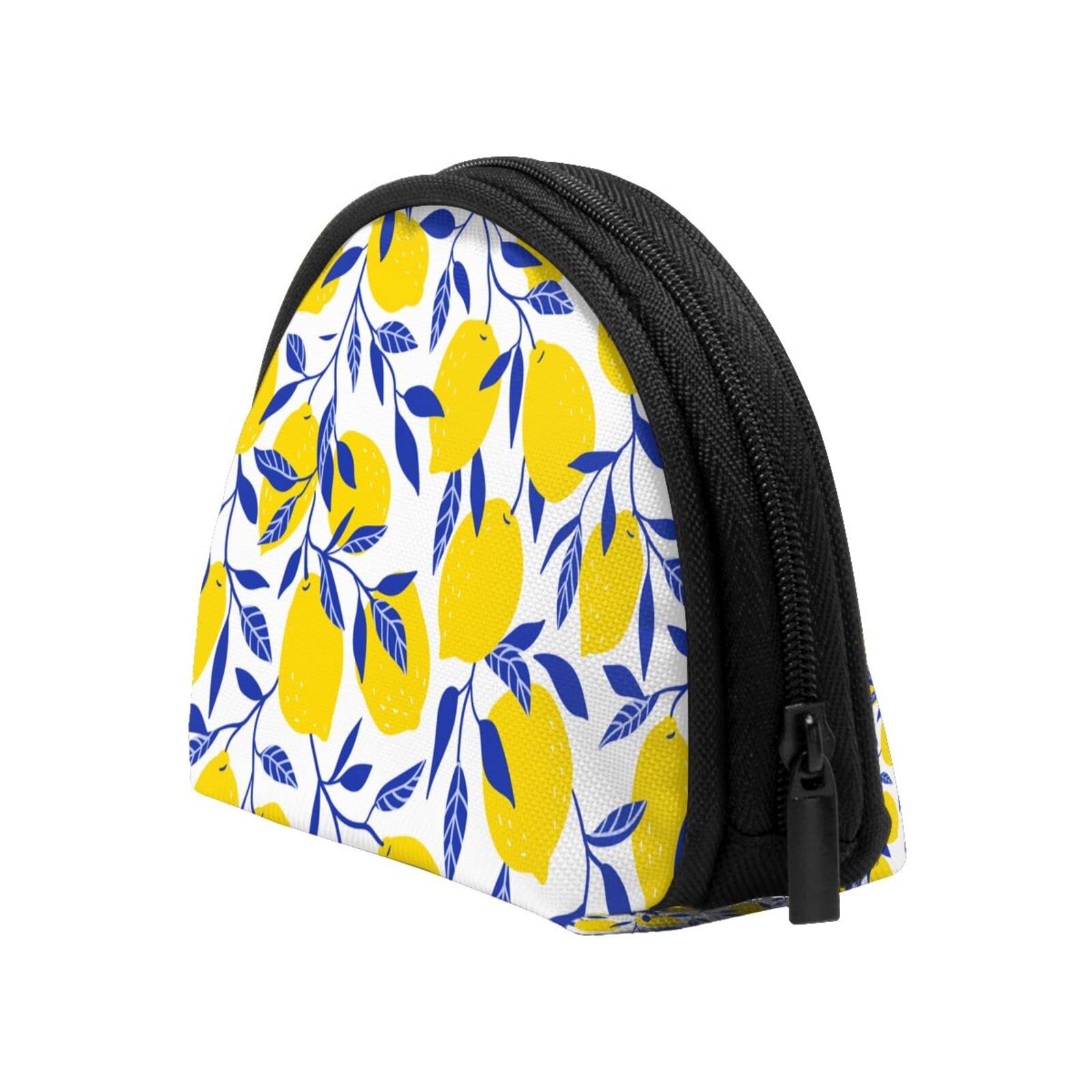 Tie Dye Half Moon Cosmetic Bag for Women - Small Travel Makeup Pouch with Cute Print | Perfect for Toiletry Organizer, Gym Essentials & Vacation Accessories
