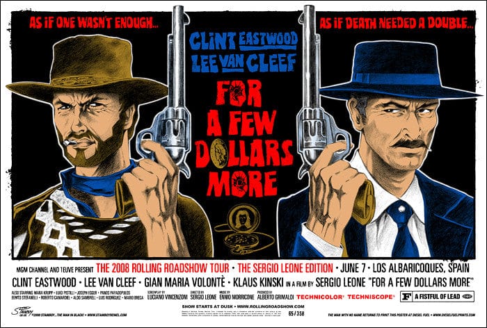 For A Few Dollars More - Classic Western Movie DVD | Best Gifts for Film Lovers & Western Fans | Perfect for Movie Nights & Collector's Shelves