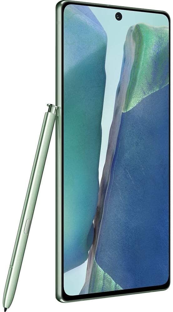 Samsung Galaxy Note 20 5G Smartphone 128GB Mystic Green - AT&T Locked (Certified Renewed) | Fast 5G Speed, S Pen Included, Premium Android Phone for Business & Productivity