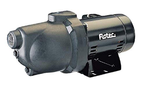 Flotec FP4012-10 1/2 HP Shallow Well Pump Jet - High Performance Water Pump for Home, Garden & Irrigation | Durable & Efficient Water Transfer Solution