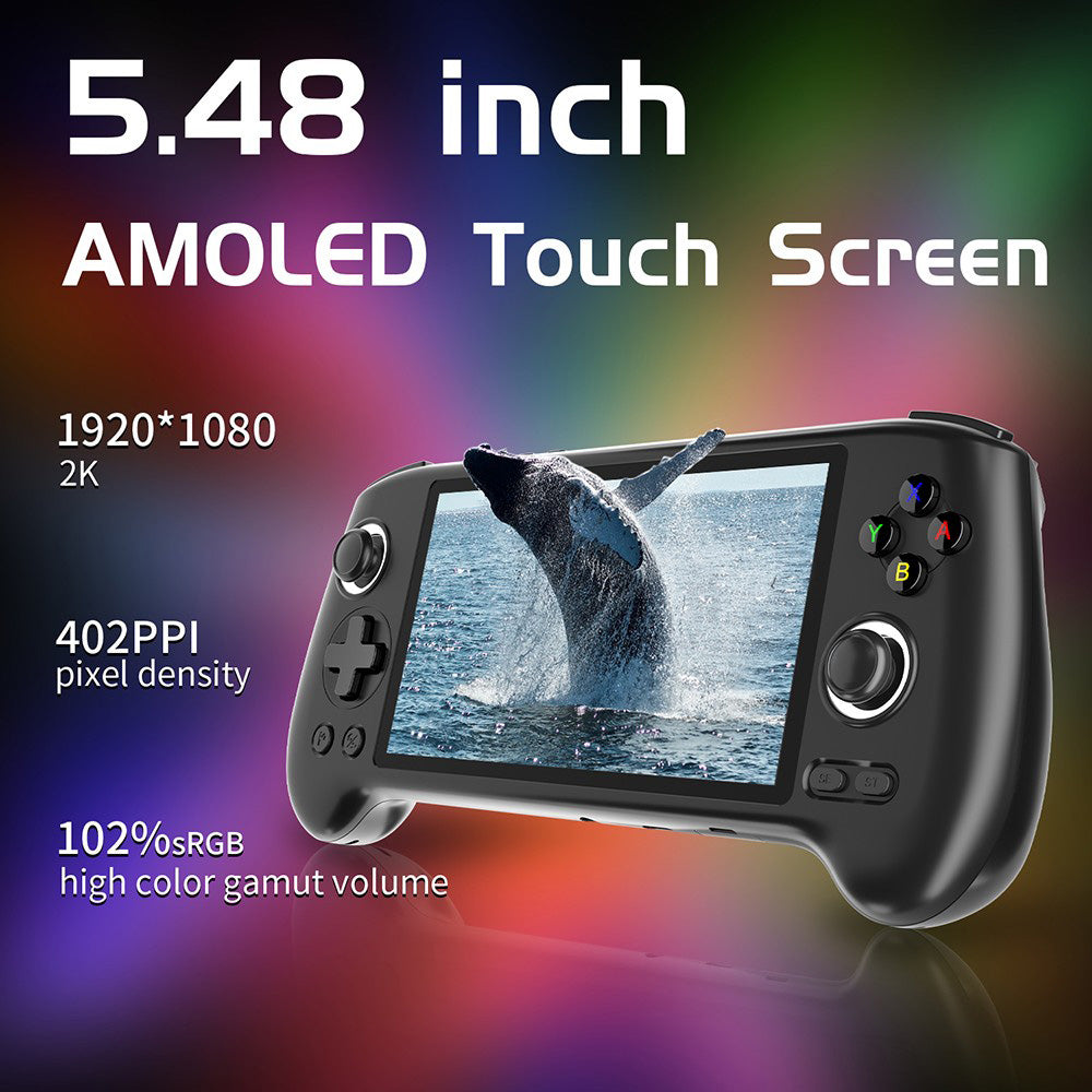ANBERNIC RG556 Android Handheld Game Console - 256GB Storage, Supports 8000+ Games - Portable Gaming for Travel, Commute & Home Entertainment