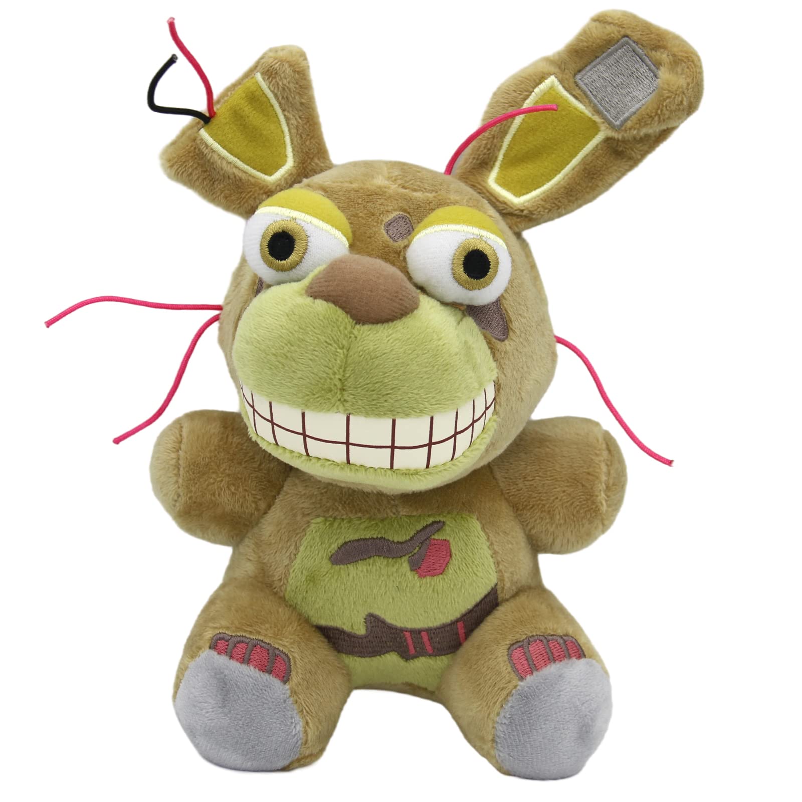 8 Inch Springtrap Plush Toy - FNAF Stuffed Animal Doll, Five Nights at Freddy's Character Collection for Kids Gift | Perfect for Birthday, Halloween & Game Fans