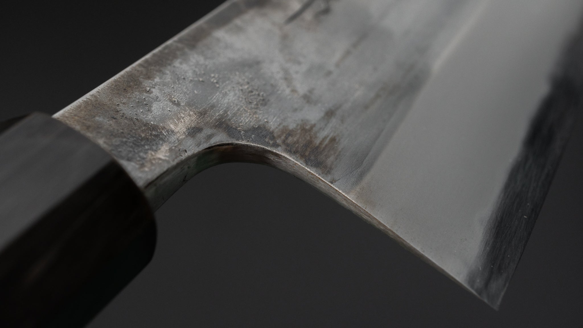Premium Jiro Tsuchime Wa Gyuto 225mm Japanese Chef Knife with Taihei Tagayasan Handle (#638) - Perfect for Sushi, Meat Slicing & Professional Kitchen Use