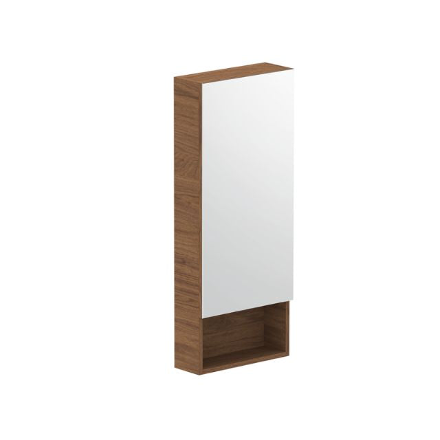 ADP Eli Shaving Cabinet - Wall Mounted Bathroom Storage with Mirror, Perfect for Razor & Toiletries Organization - Ideal for Small Bathrooms & Vanities