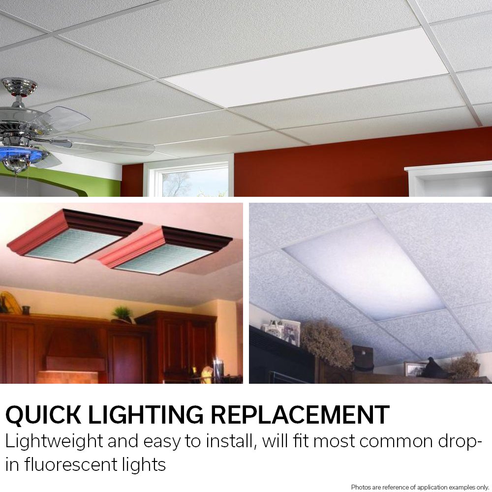2x4 Clear Prisma Square Acrylic Lighting Panel Covers - 20 Pack for Ceiling Lights, Office Lighting & Commercial Fixtures