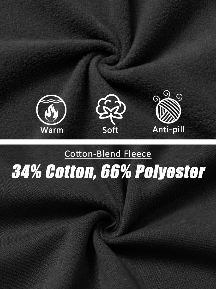 MAGCOMSEN Women's Fleece Lined Cropped Hoodie - Full Zip Up Jacket with Pockets | Soft & Warm Winter Sweatshirt for Casual Outfits, Gym, and Outdoor Activities
