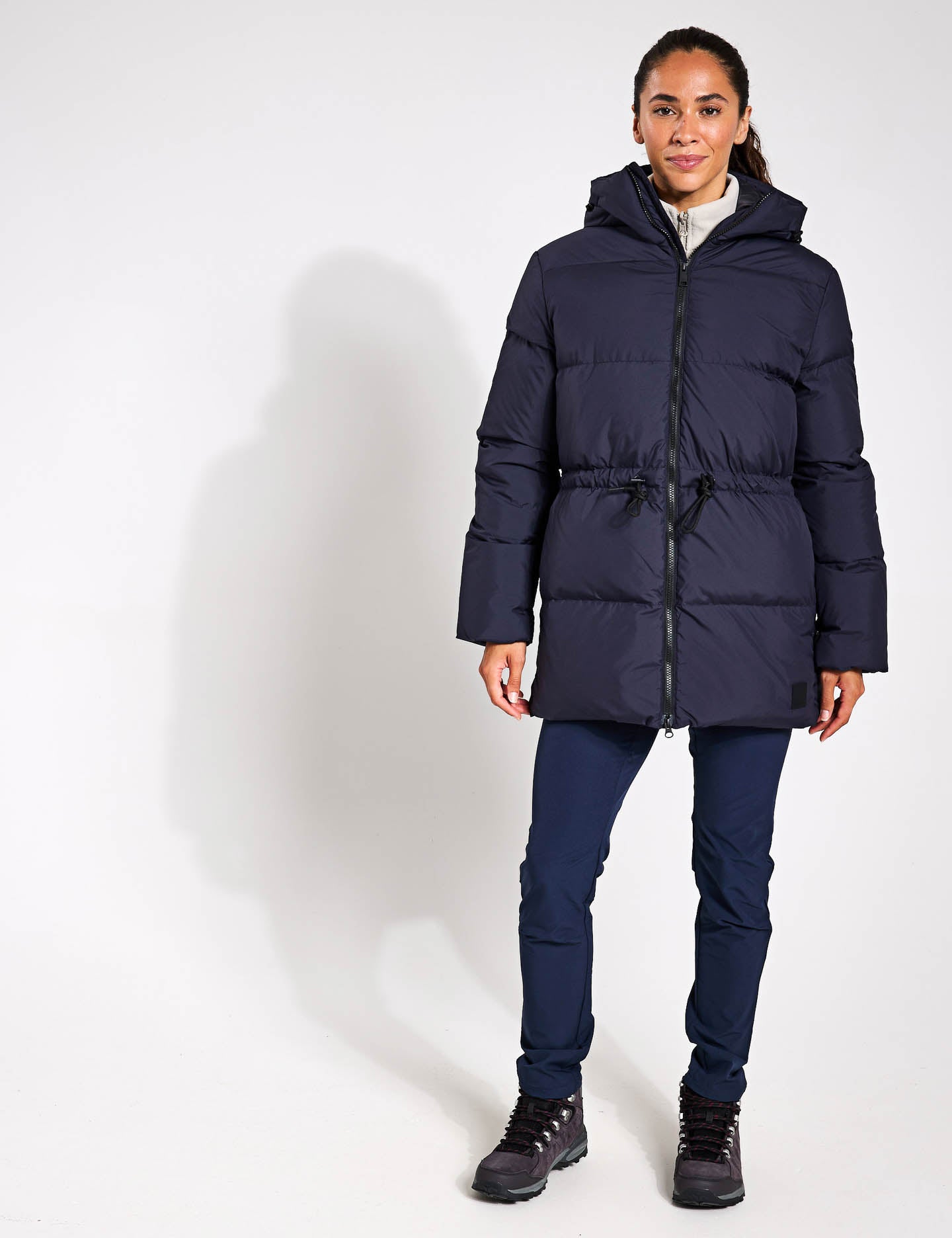 Premium Kirschallee Jacket for Men - Dark Navy Blue Waterproof Windbreaker - Ideal for Hiking, Camping & Outdoor Adventures