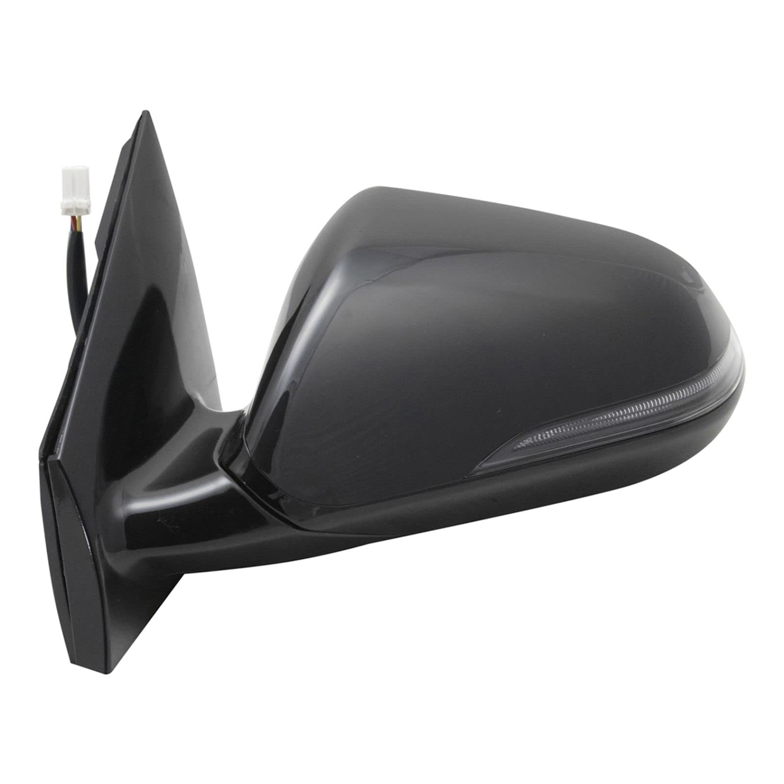 Heated Left Side Mirror with Memory Function Compatible with 2018-2019 Hyundai Sonata HY1320240 - Perfect for Winter Driving & Enhanced Safety