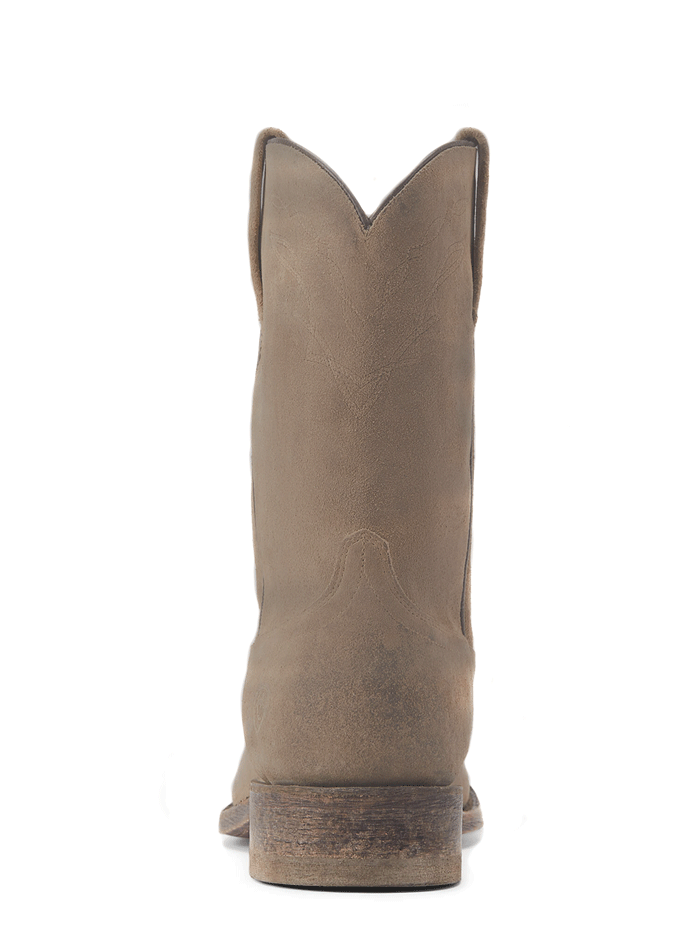 Ariat Men's Downtown Western Boot - Burned Grey Roughout Leather for Cowboy & Country Style | Perfect for Rodeo, Line Dancing & Outdoor Adventures