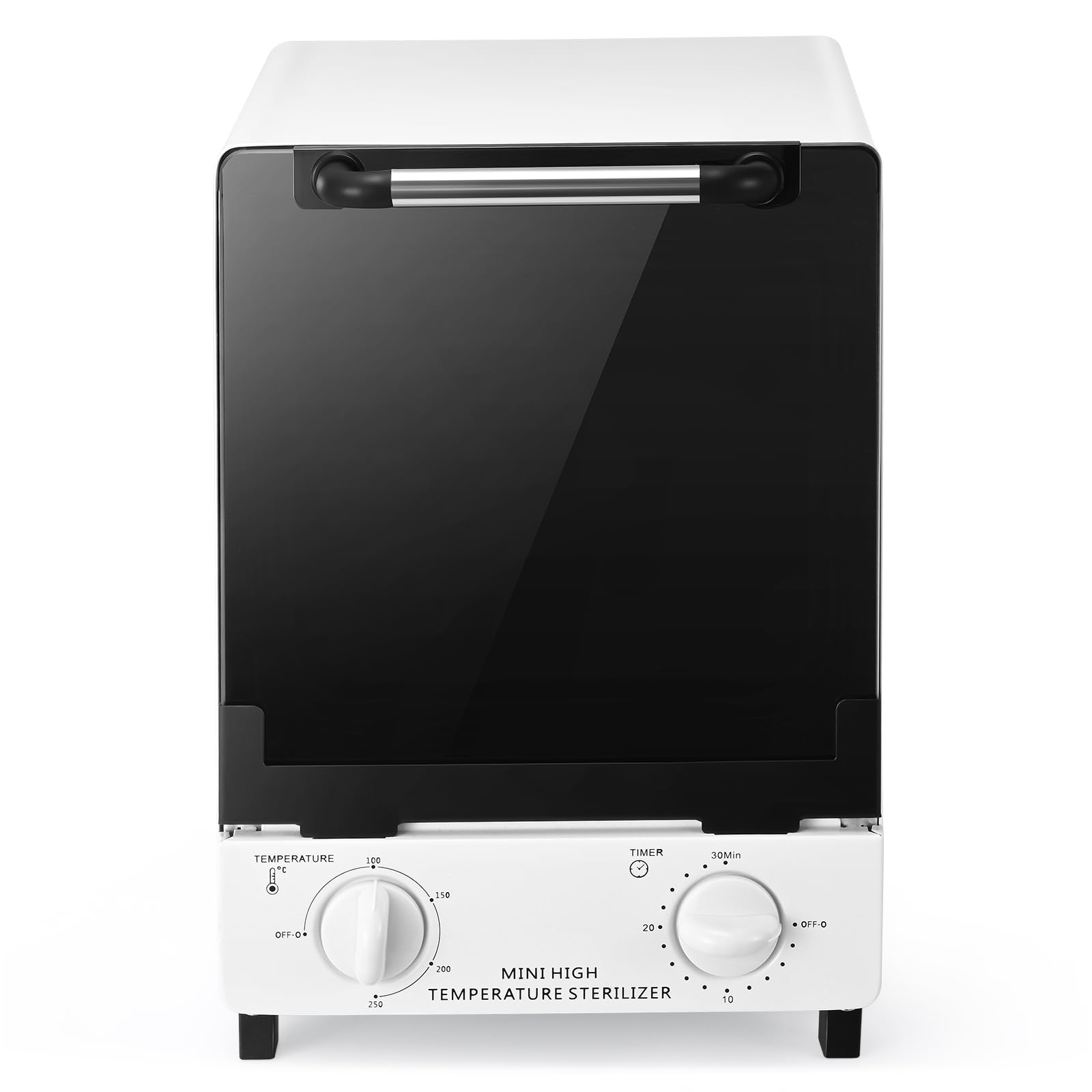12L 110V High Temperature Dry Heat Sterilizer for Metal & Nail Tools - Portable 2-Layer Sterilization Box for Salon, Manicure & Tattoo Equipment - Perfect for Nail Salons, Barber Shops & Home Use