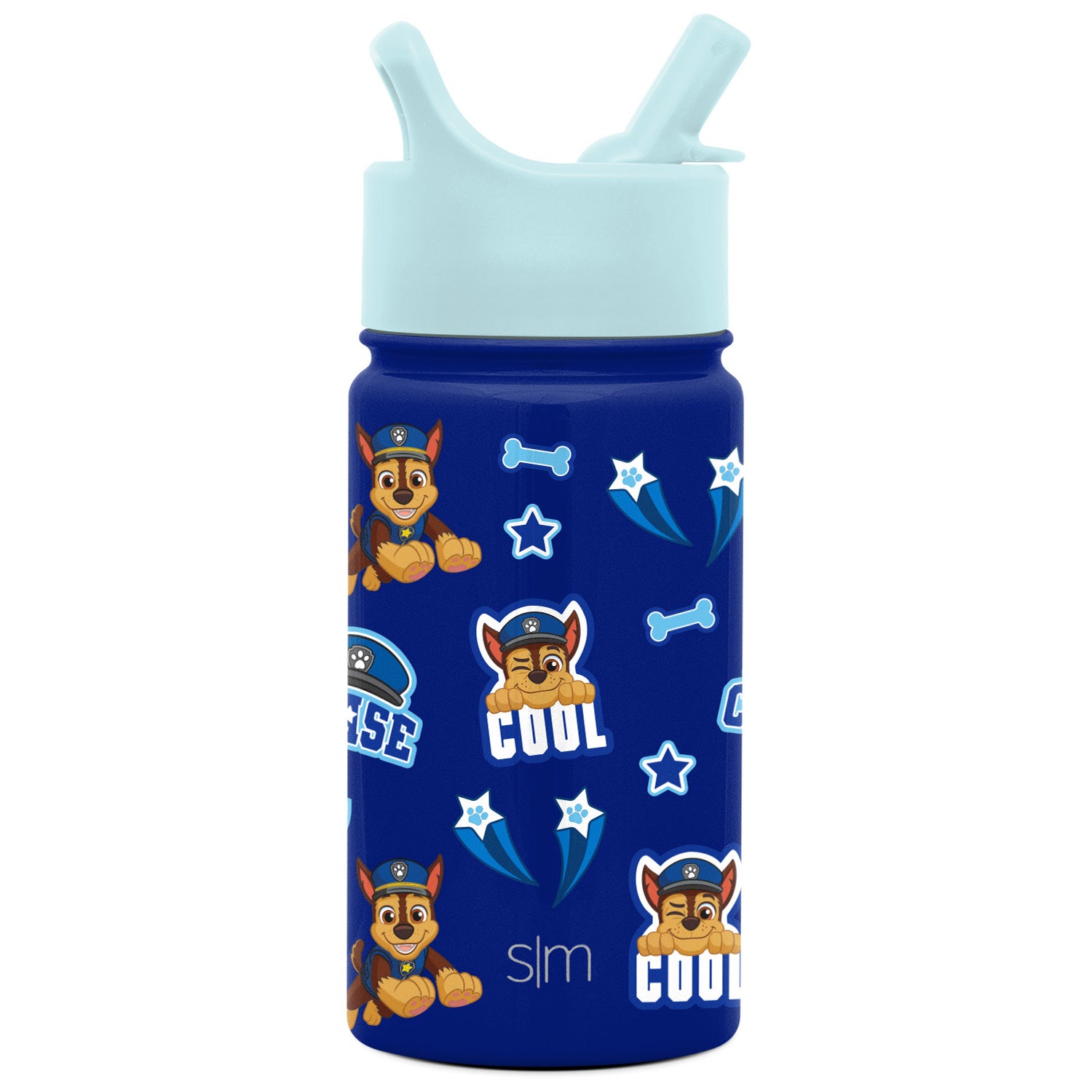 Summit Kids Water Bottle with Straw Lid - BPA Free, Leak Proof, Insulated Stainless Steel Bottle for School, Sports & Outdoor Activities