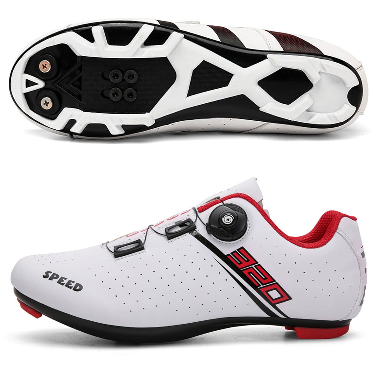 GZDD Professional SPD Cycling Shoes for Men & Women - Road Bike & MTB Mountain Bike Self-Locking Sneakers - Ideal for Road Racing, Commuting, and Mountain Biking