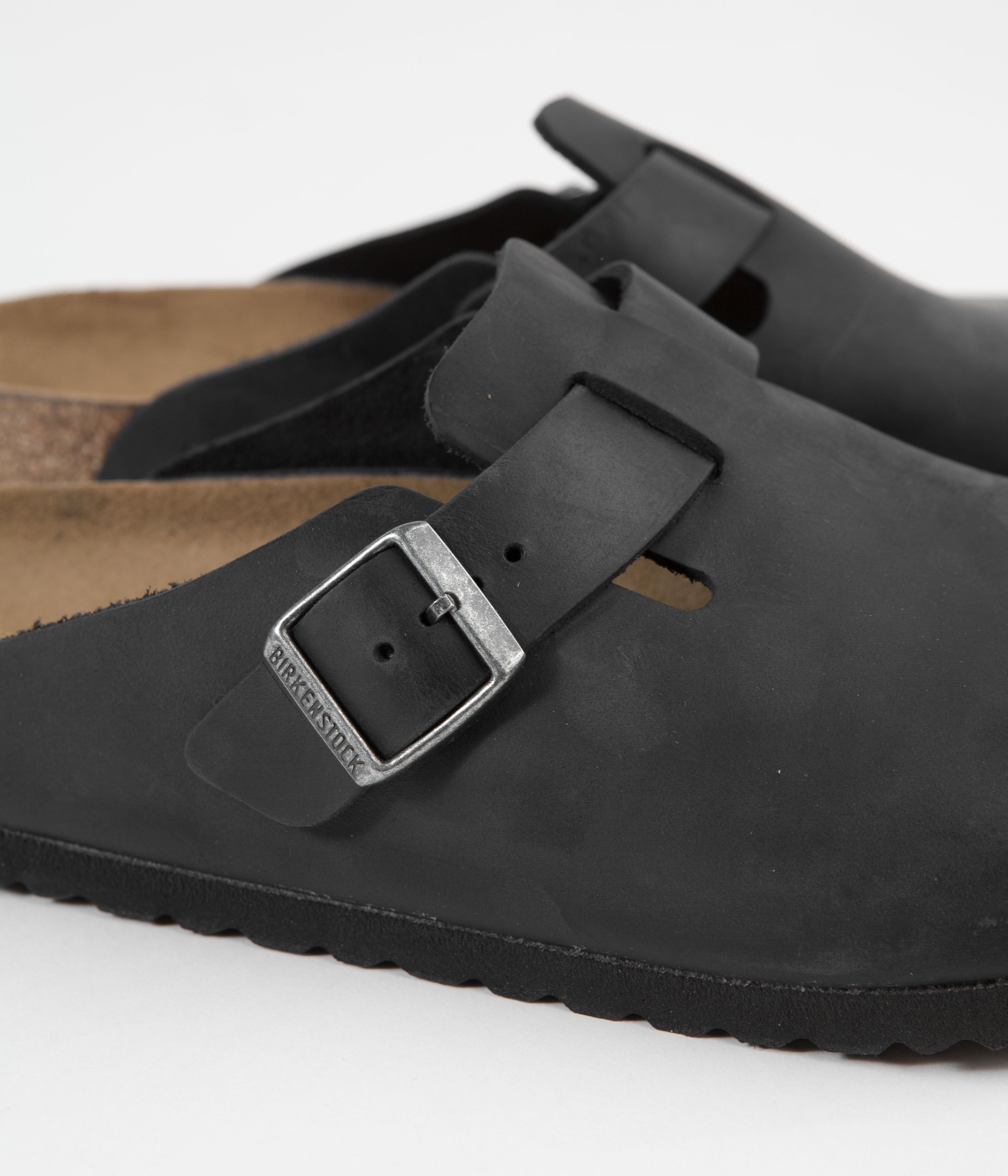 Birkenstock Boston Soft Footbed Clogs - Black | Comfortable Unisex Slides for Men & Women | Perfect for Home, Office & Casual Wear