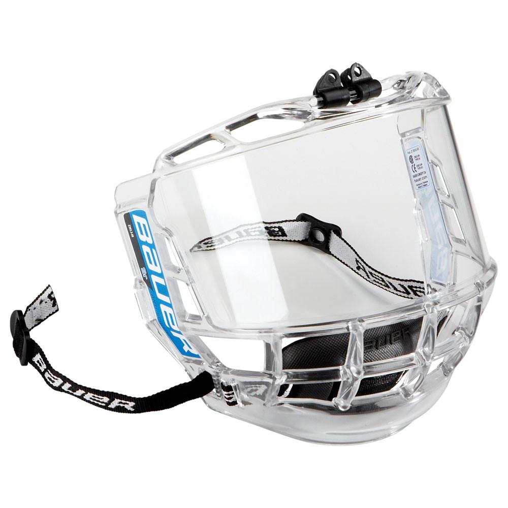 Bauer Concept III Senior Full Shield Hockey Helmet - Lightweight & Durable Face Protection for Ice Hockey Players - Perfect for Games, Practices & Competitive Play
