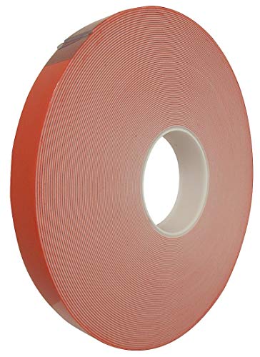 1 Inch White Double Sided Foam Tape - 36 Yards Strong Adhesive for Mounting, Crafts & Home Decor
