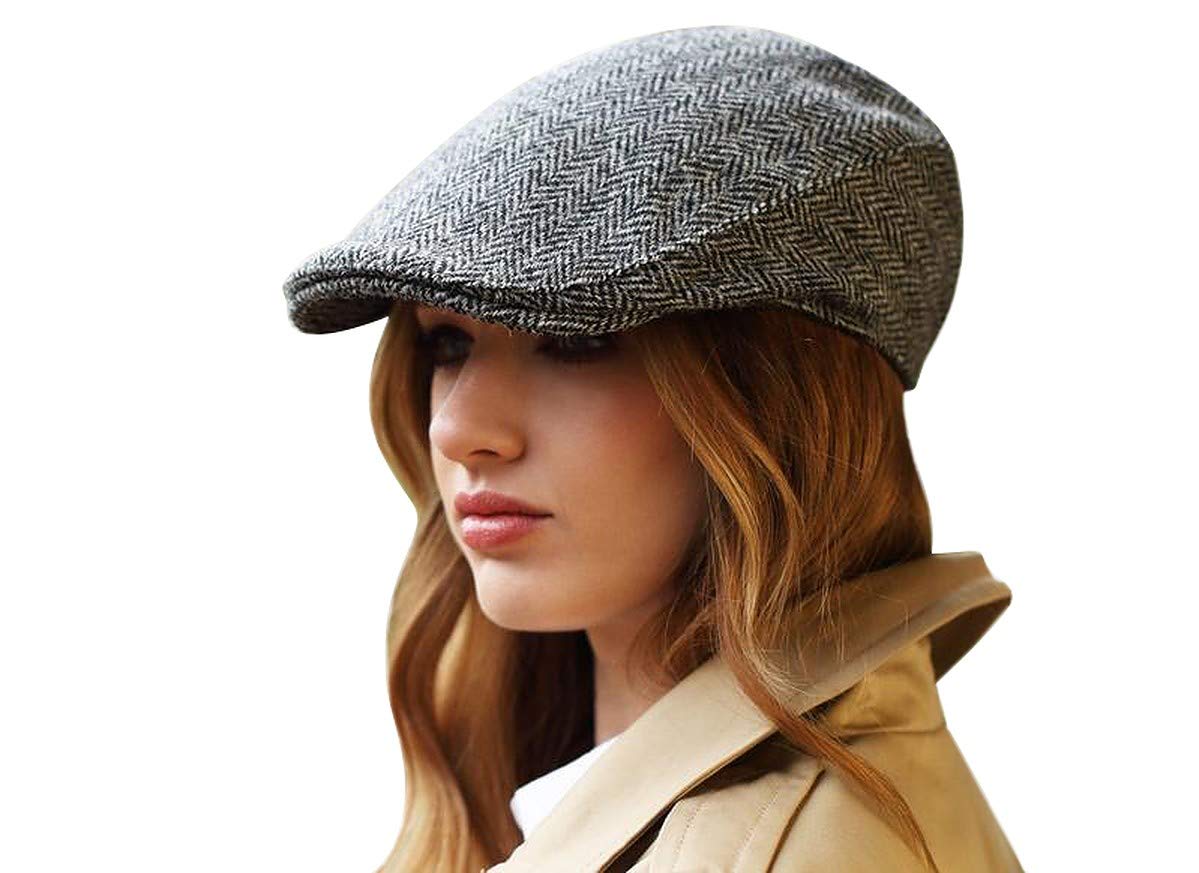 Donegal Tweed Cap - Slim Fit, Curved Peak - Irish Made for Outdoor Adventures