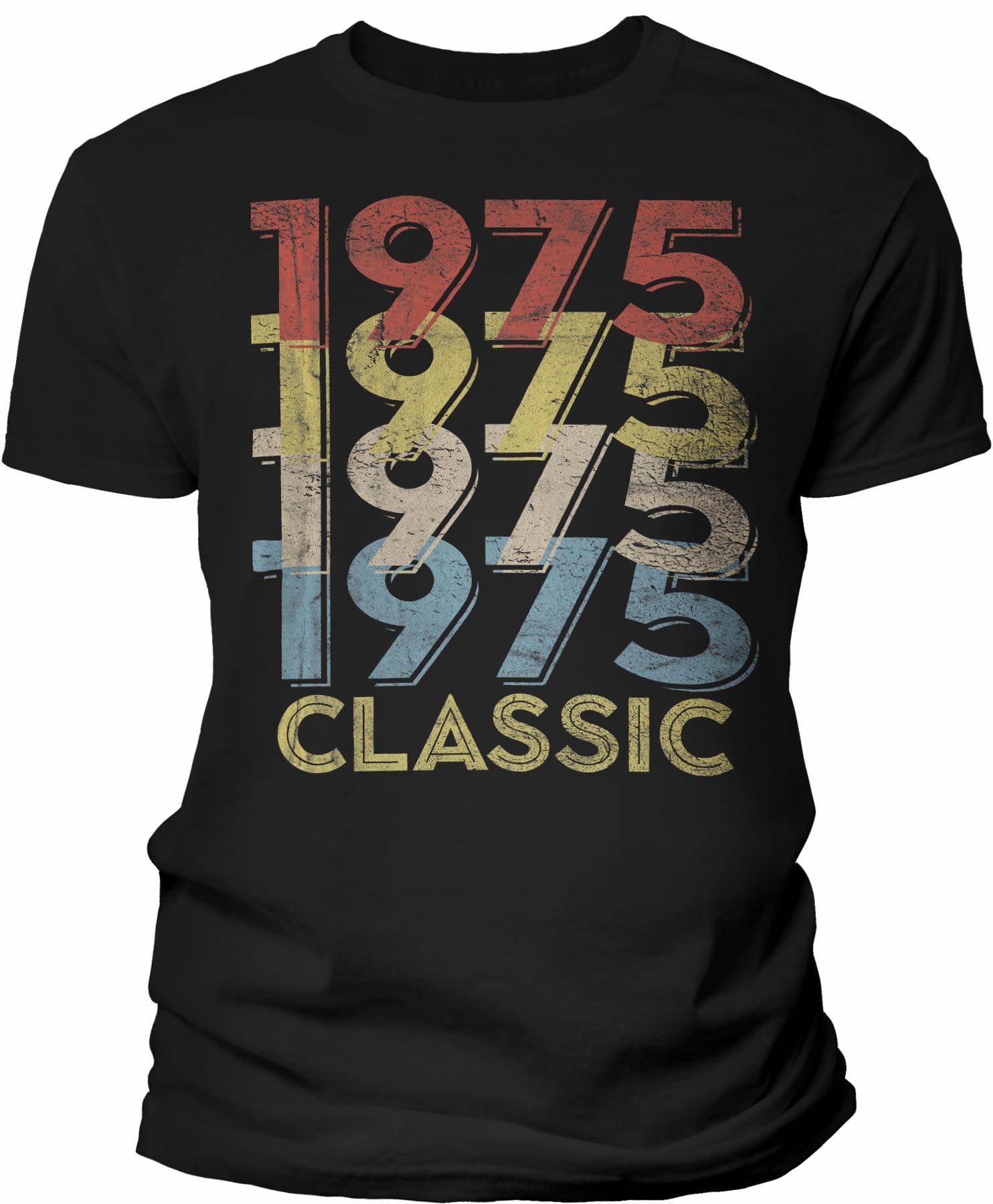 1975 Vintage 50th Birthday T-Shirt for Men - Classic Retro Gift Idea - Perfect for 50th Birthday Parties & Celebrations