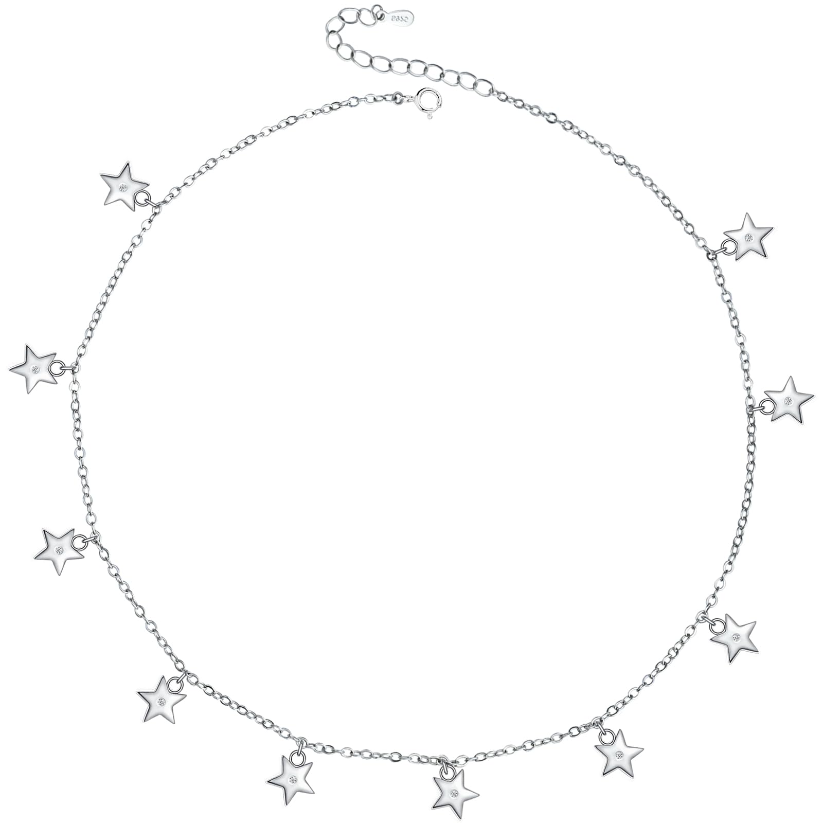 Infinity Necklace for Women - 925 Sterling Silver with White/Red 5A Cubic Zirconia, Elegant Jewelry Gift for Anniversary, Birthday, Mother's Day, Christmas & Valentine's Day (Includes Gift Box) - Perfect for Romantic Occasions and Special Celebrations