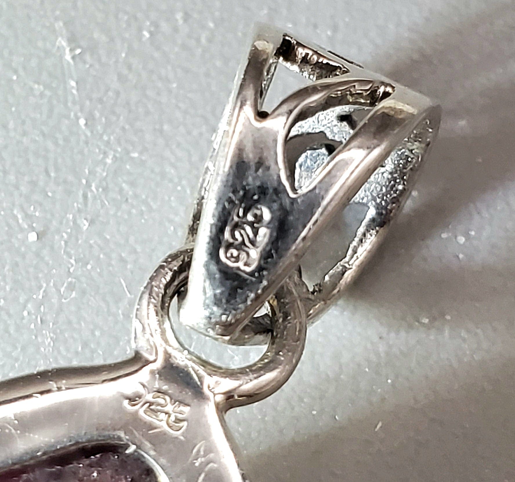Canadian Rossmenite Pendant in .925 Sterling Silver - Elegant Jewelry Gift for Women, Perfect for Weddings & Special Occasions