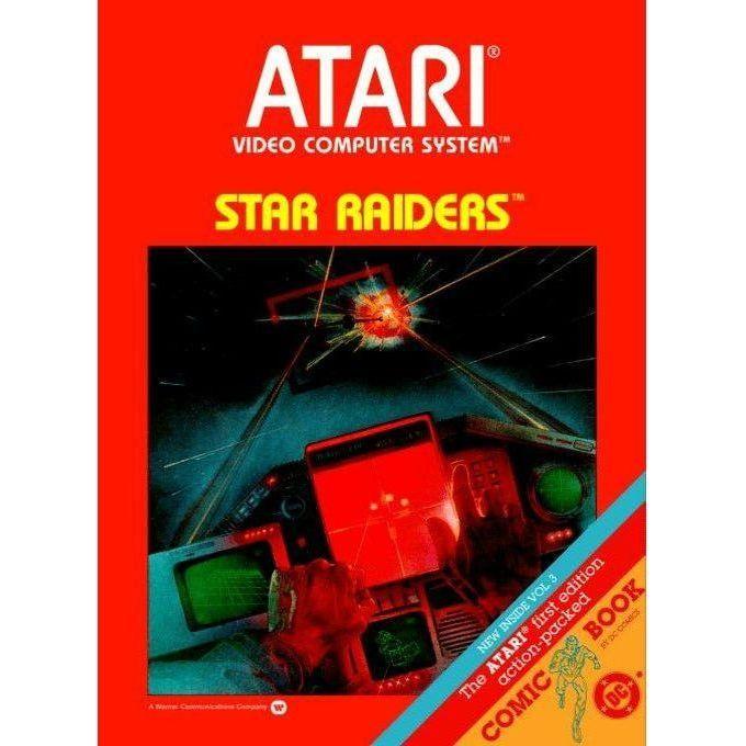 Atari 2600 Star Raiders Game Cartridge - Classic Retro Video Game for Atari 2600 Console - Perfect for Nostalgic Gaming & Collectors