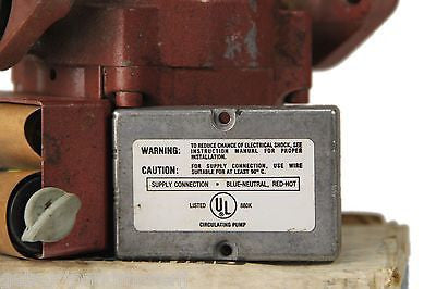 Grundfos UPS15 42F 3-Speed 1/25 HP Cast Iron Circulator Pump - Hot Water Heating System, Hydronic Heating, HVAC - Perfect for Home and Commercial Use
