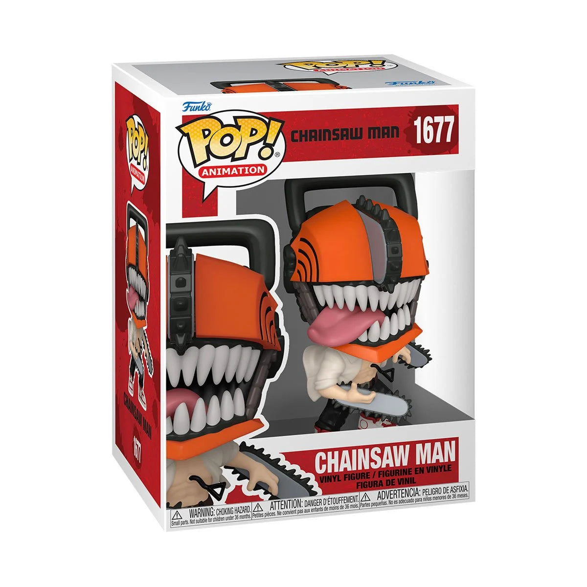 Chainsaw Man Funko Pop! Vinyl Figure #1677 - Anime Collectible Action Figure for Display & Gifts | Perfect for Manga Fans, Anime Lovers & Pop Culture Collectors