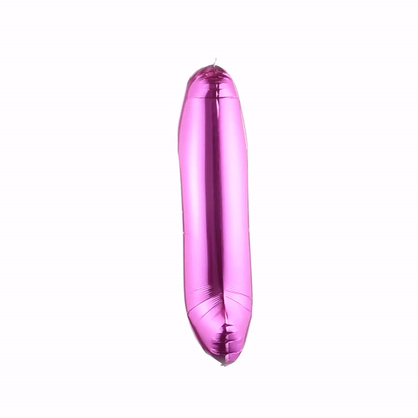 Balloonify Pink Mylar Number 1 Balloon - 40 Inch Large Foil Balloon for Birthday Party Decorations (1 Count Box) - Perfect for 1st Birthday, Anniversary & Celebration Decor