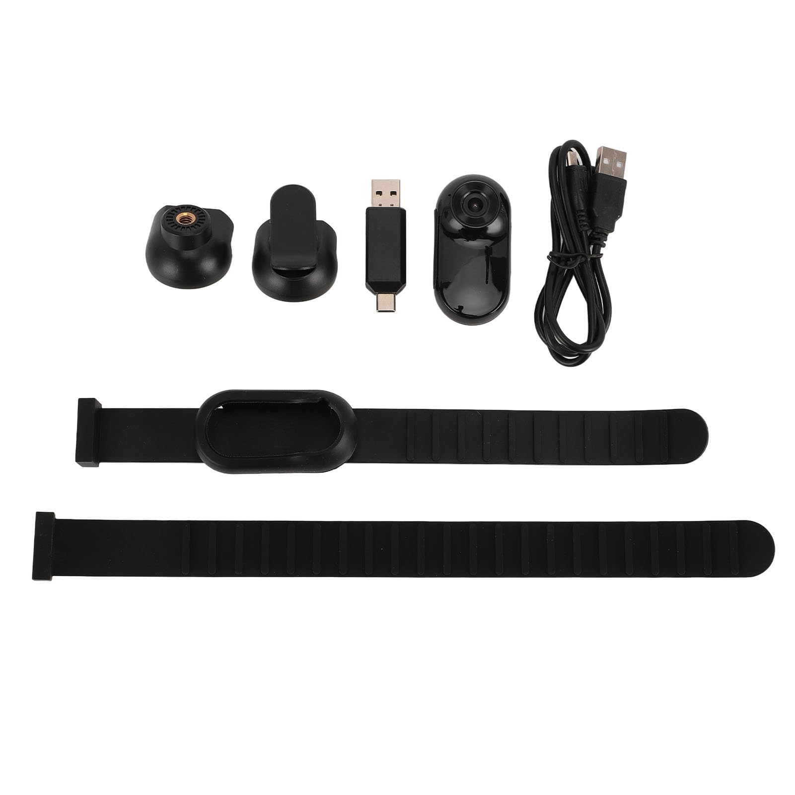 1080P HD Cat Camera Collar - Waterproof Pet Collar Camera with Anti-Shake, First Person View for Dogs & Cats - Ideal for Indoor/Outdoor Adventures, Hiking & Training (Black)