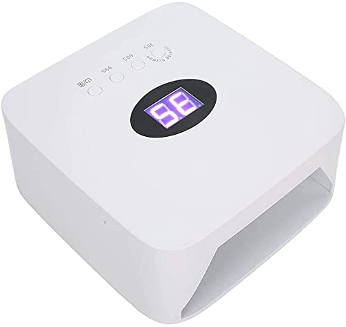 XMING 48W Professional UV LED Nail Lamp for Gel Polish - Quick Drying Nail Art Curing Light with 3 Timer Settings & Intelligent Sensor - Perfect for Home Salon, Manicure, Pedicure & DIY Nail Care