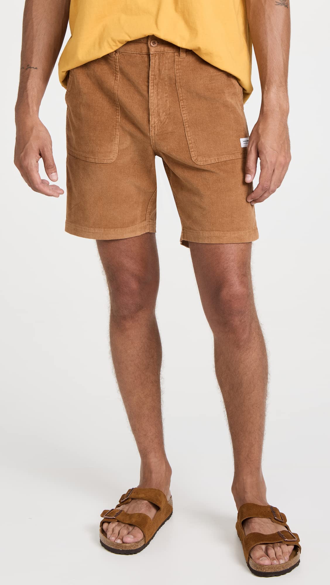Banks Journal Men's Big Bear Corduroy Shorts - Comfortable Casual Wear for Outdoor Activities & Summer Fashion