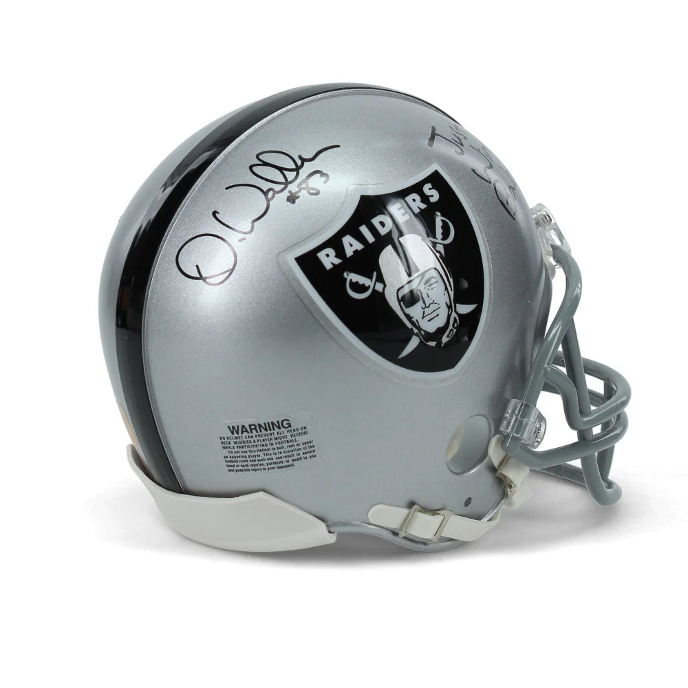 Darren Waller Autographed Las Vegas Raiders Mini Helmet with 