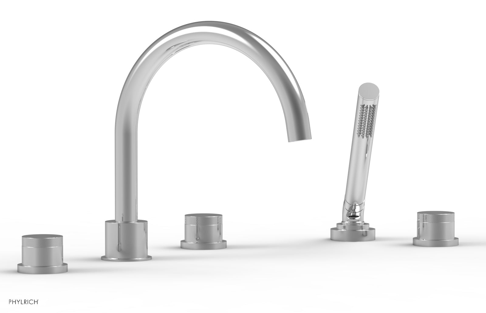Premium BASIC II Deck Tub Set with Hand Shower - 48