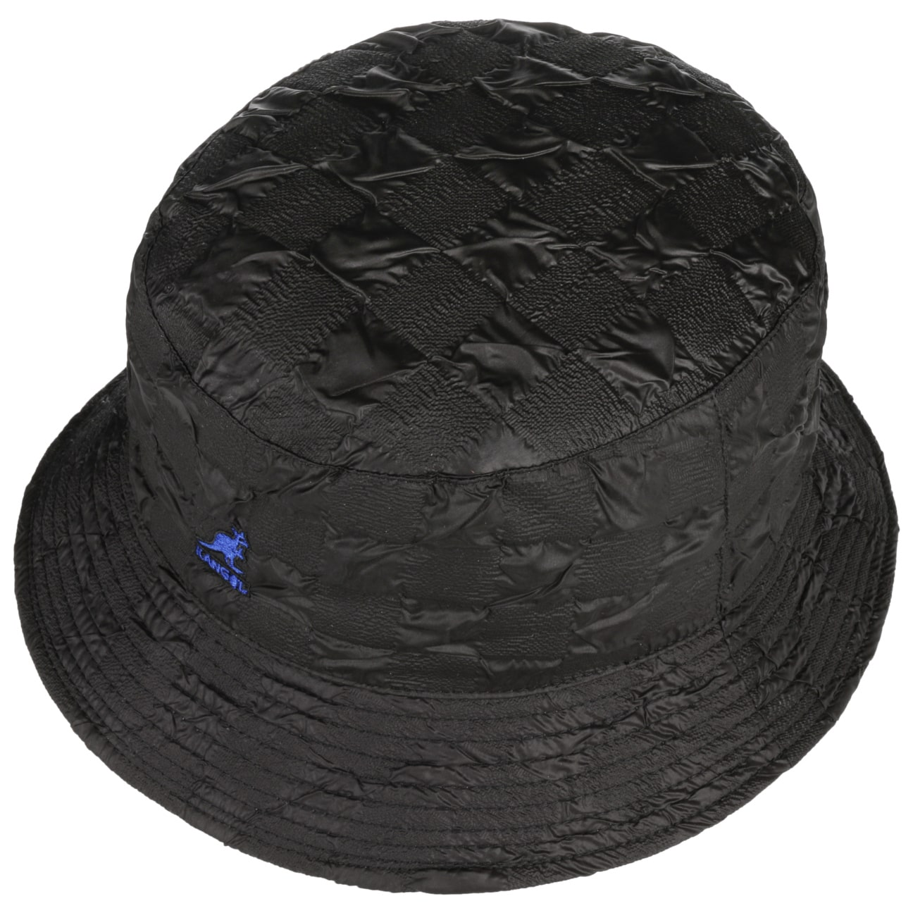 Kangol Pucker Check Bucket Reversible Hat - Stylish Unisex Sun Protection for Outdoor Activities, Travel & Casual Wear