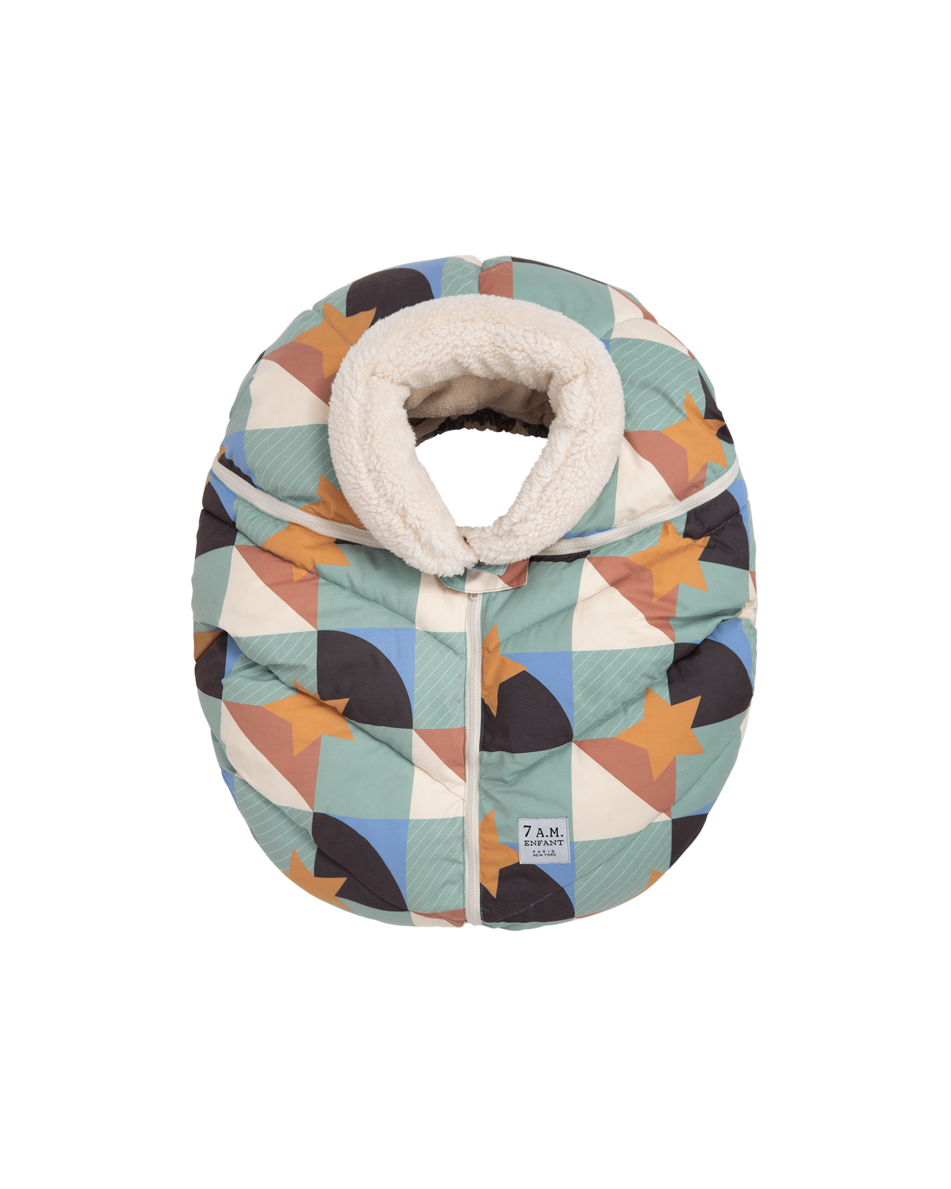 7AM Enfant Baby Car Seat Cocoon for Infants 0-12 Months - Soft & Warm Winter Car Seat Cover for Safe & Cozy Travel