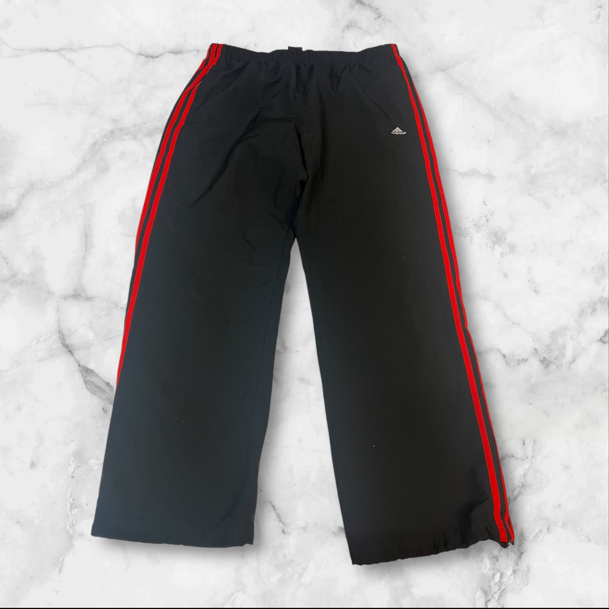 Vintage Adidas Trackpants Men's Baggy Sweatpants XXL Loose Fit Retro 1899 Collection - Perfect for Casual Wear, Street Style & 90s Fashion Outfits