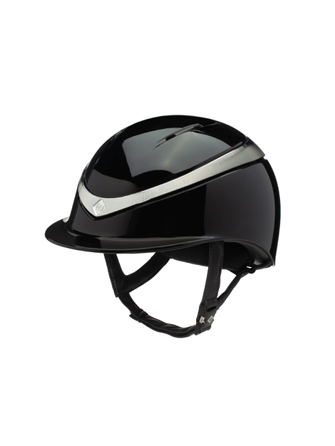 Charles Owen Halo Gloss Riding Helmet - Premium Equestrian Safety Gear for Show Jumping & Dressage