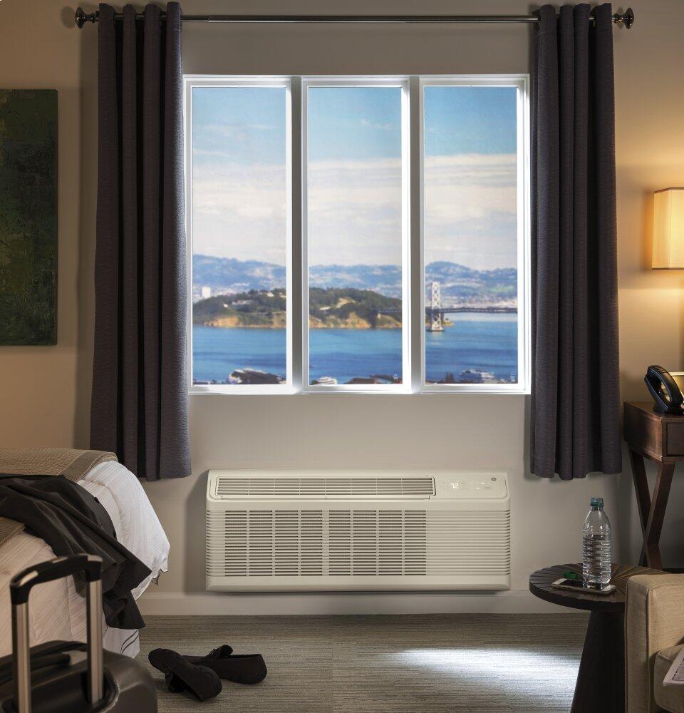 GE Zoneline AZ65H12EAD 265V Heat Pump Air Conditioner with ICR - Energy Efficient Wall Unit for Hotels, Apartments & Office Spaces