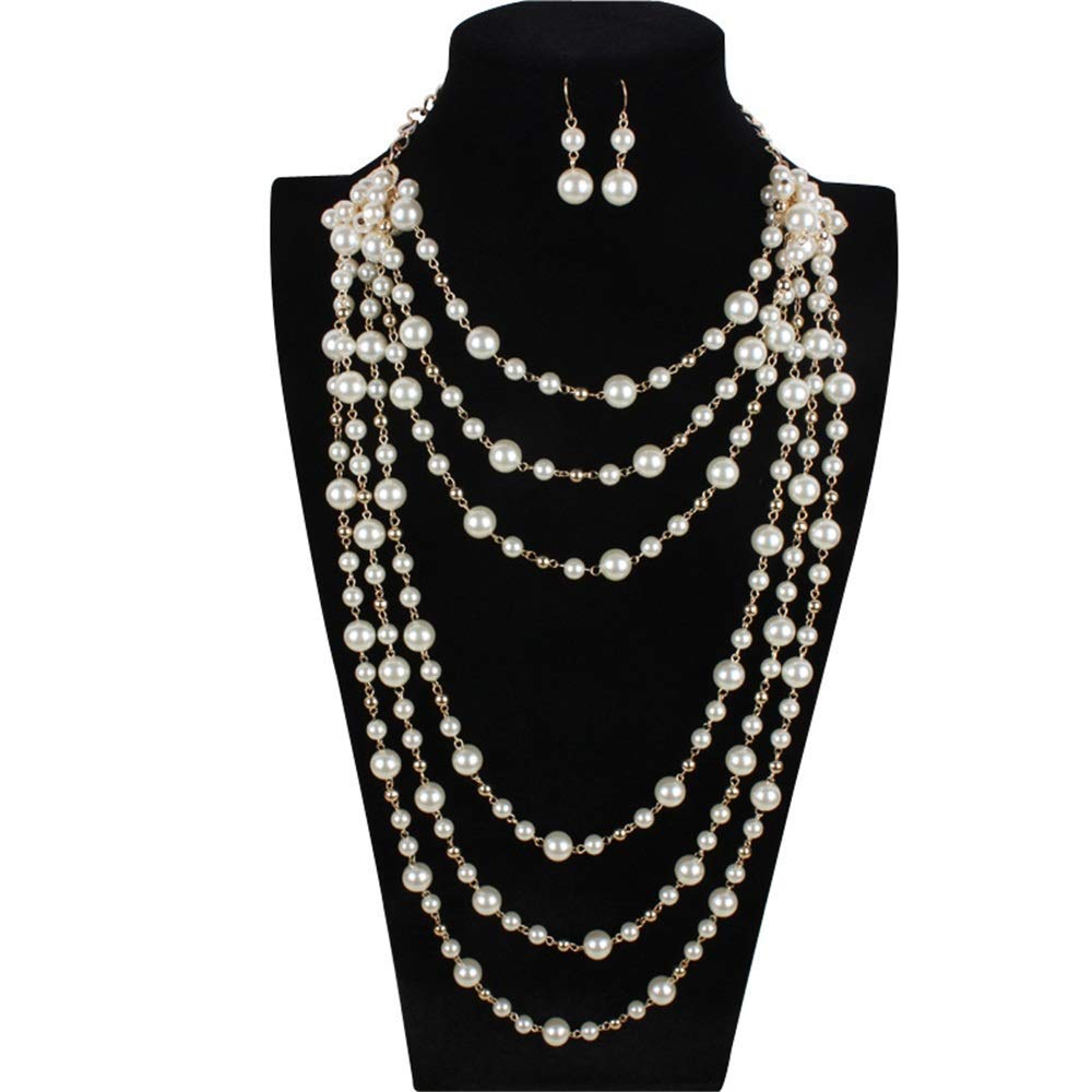 Elegant Memorial Jewelry Set - Pearl Urn Necklace & Earring for Women, Pet Ashes Keepsake, Funeral Jewelry for Dog & Cat Lovers - Perfect for Remembrance Ceremonies and Special Occasions