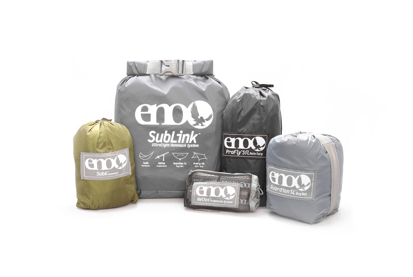 ENO SubLink Ultralight Hammock System - Lightweight Portable Camping Hammock for Backpacking, Hiking & Outdoor Adventures - Perfect for Camping, Travel & Relaxation in Nature