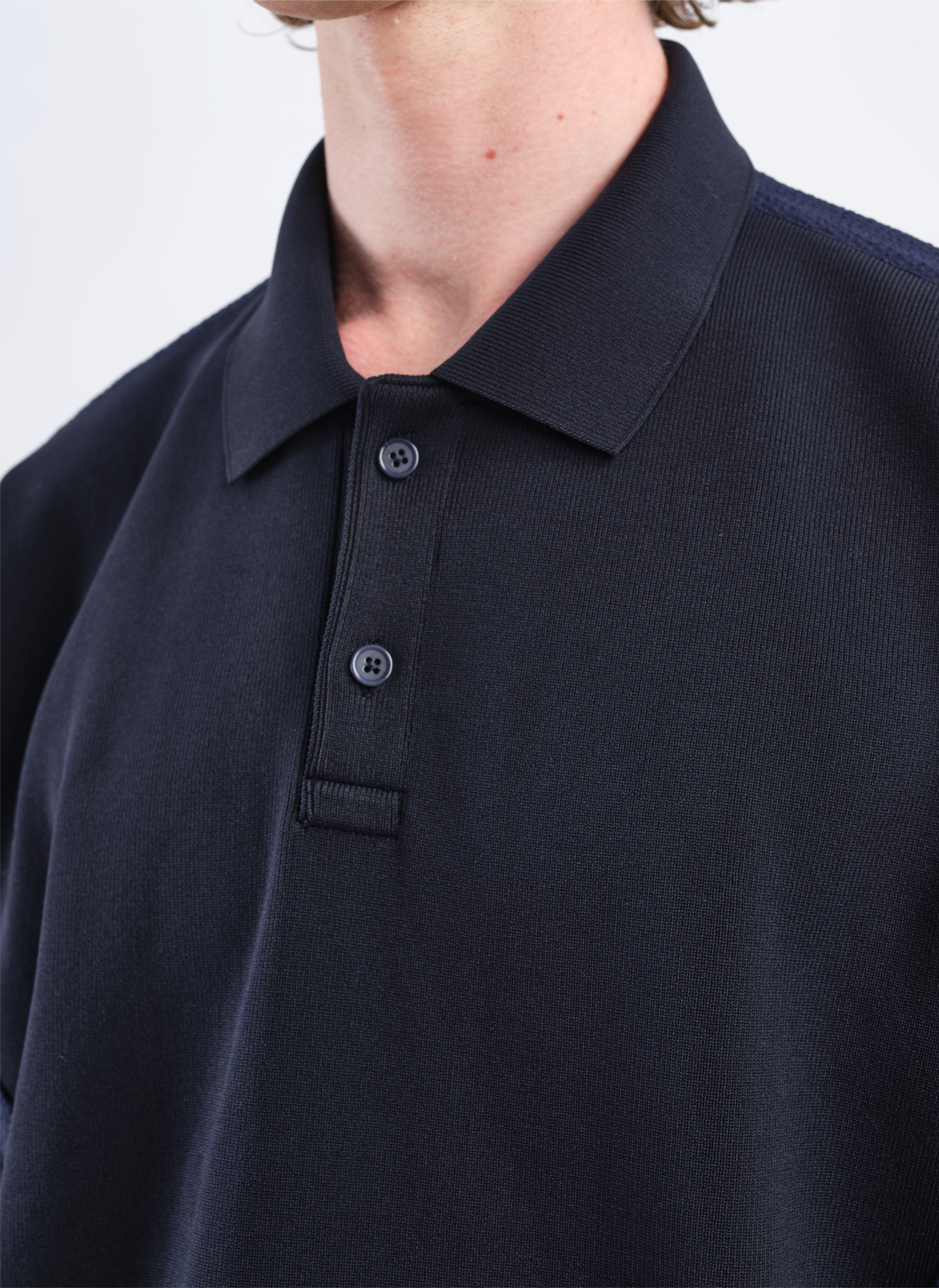 Men's Polyester Business Knit Polo Shirt - Breathable & Wrinkle-Resistant for Office & Casual Wear | Perfect for Work, Meetings & Smart Casual Outfits