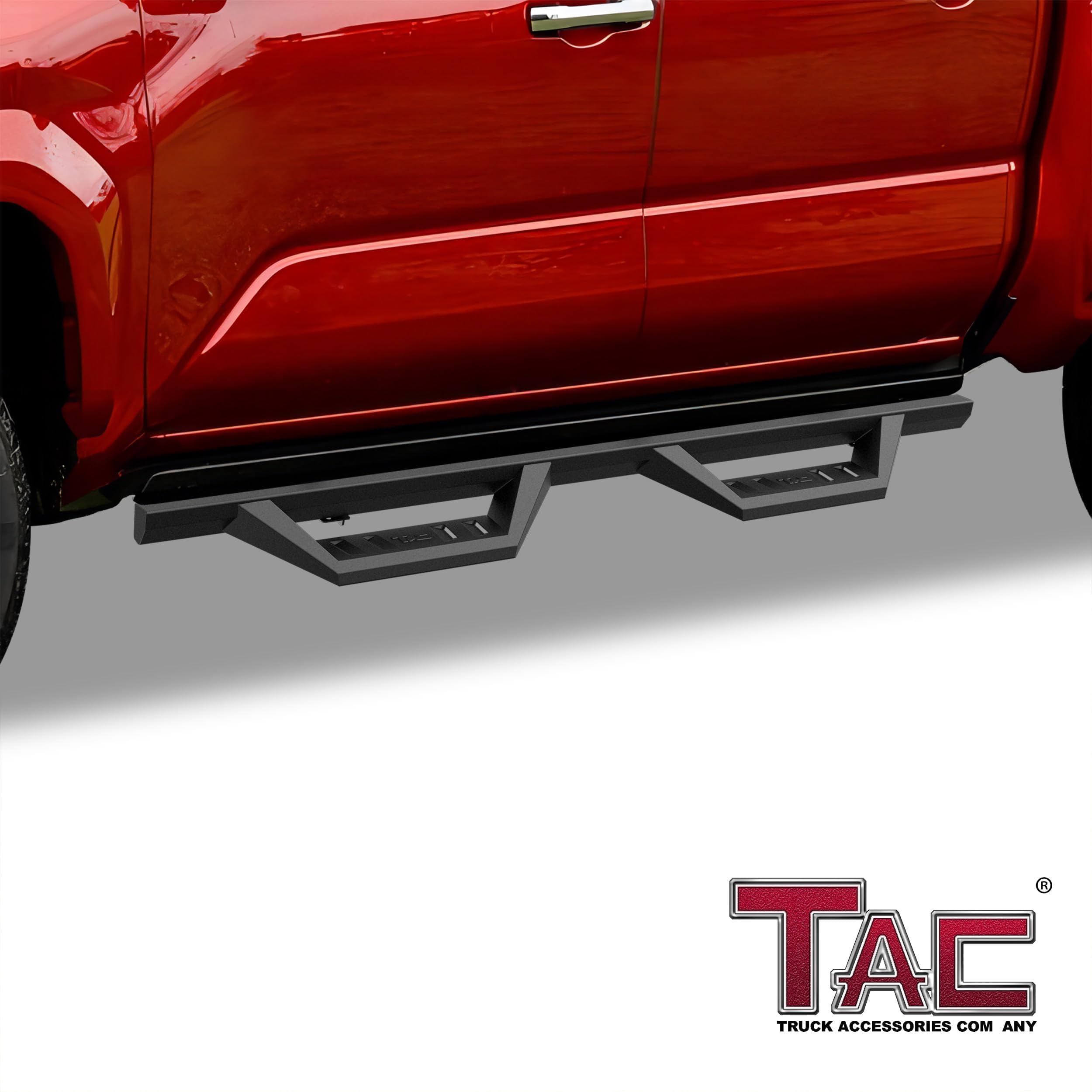 TAC Sidewinder Running Boards for 2024-2025 Toyota Tacoma Double Cab & Hybrid - 4