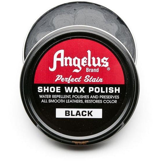 ANGELUS Premium Shoe Wax Polish - Leather Care & Shine for Dress Shoes, Boots & Accessories | Perfect for Formal Events, Work & Daily Shoe Maintenance