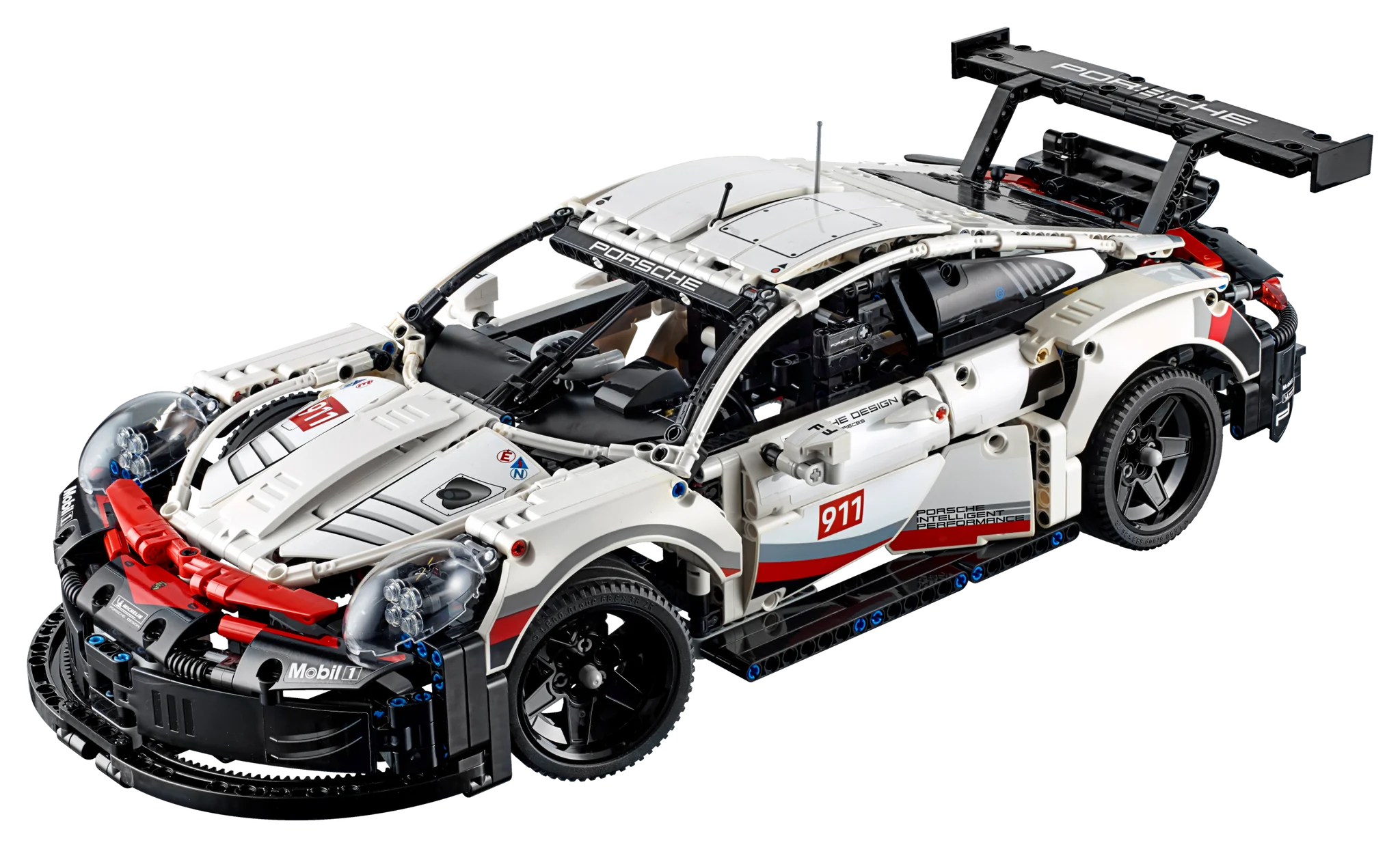 LEGO® Technic™ Porsche 911 RSR Building Kit - 1:10 Scale Model Car with Working Steering & Suspension - Perfect for Car Enthusiasts & LEGO Collectors - Great Gift for Birthday & Holidays