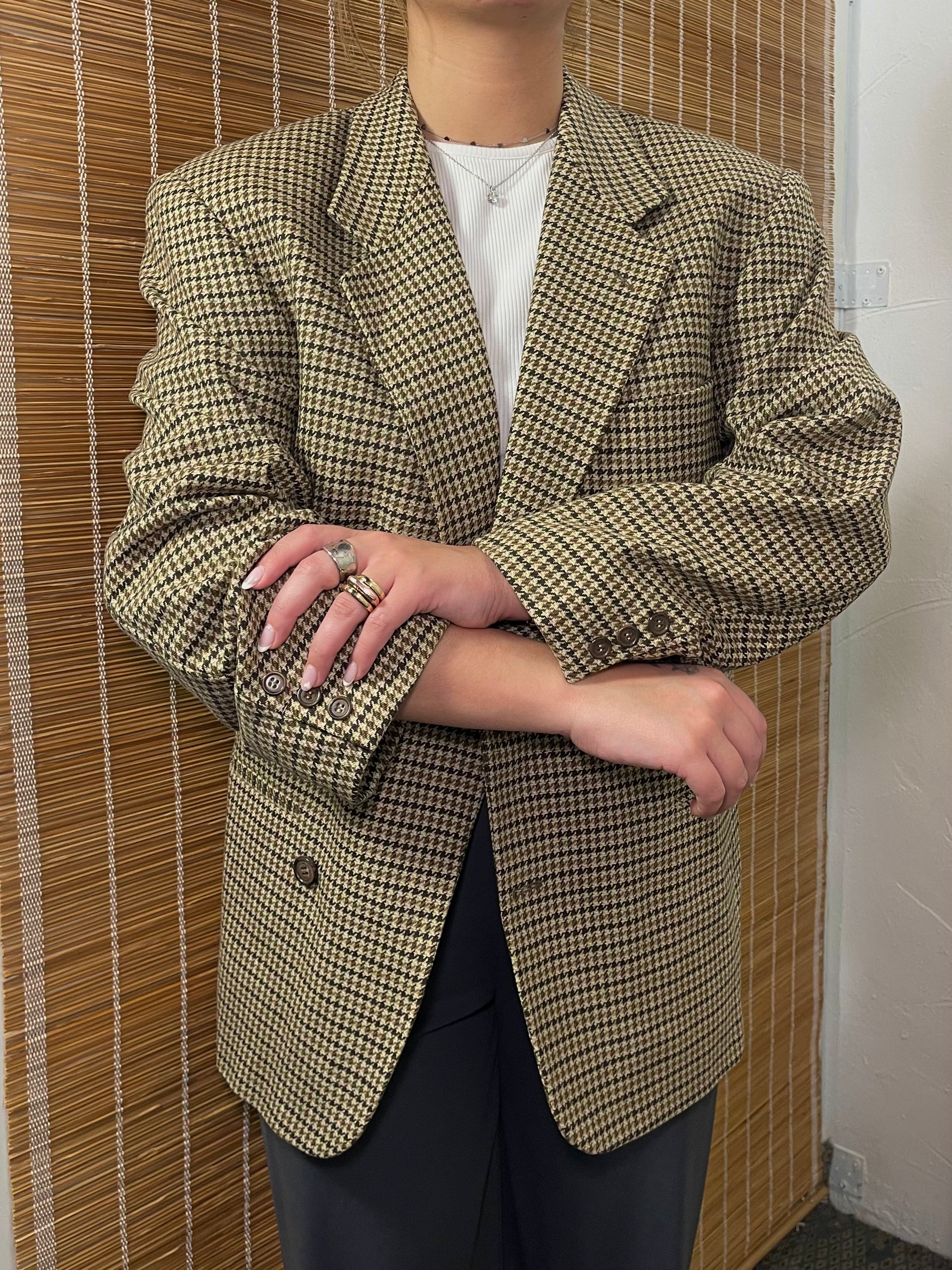 Vintage Blazer for Women - Classic Retro Jacket with Pockets | Perfect for Office, Casual Outfits & Fall Fashion