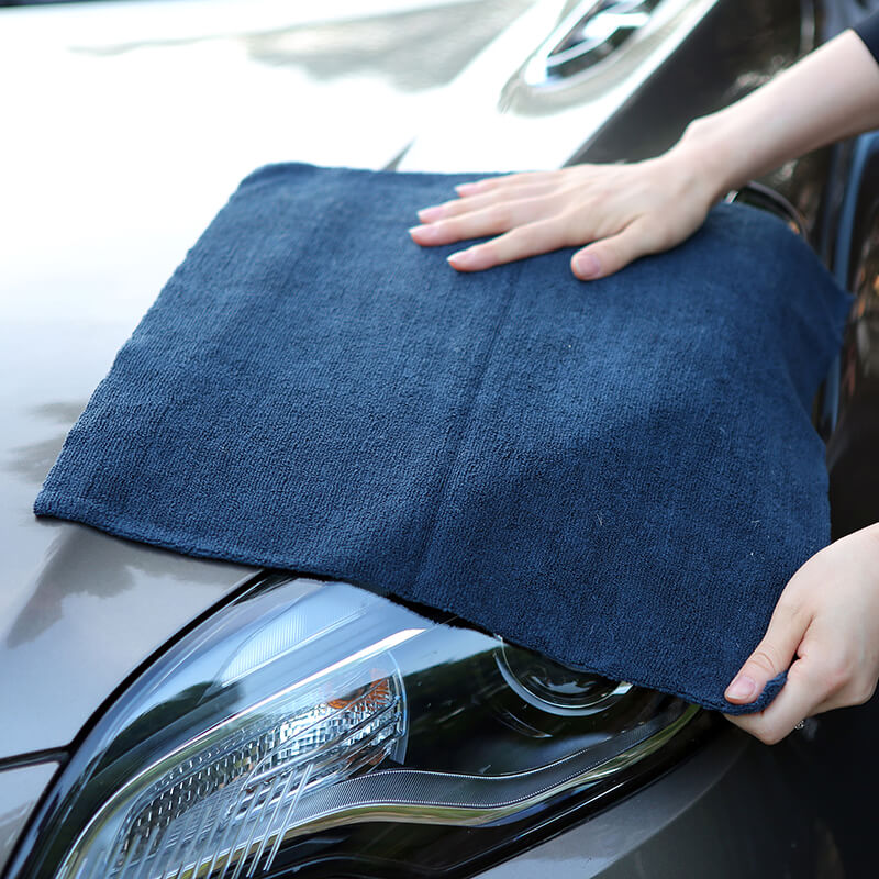 Premium Edgeless Microfiber Towel 16x16 Inches (380GSM) - Ultra Soft & Highly Absorbent for Gym, Travel, Camping & Sports