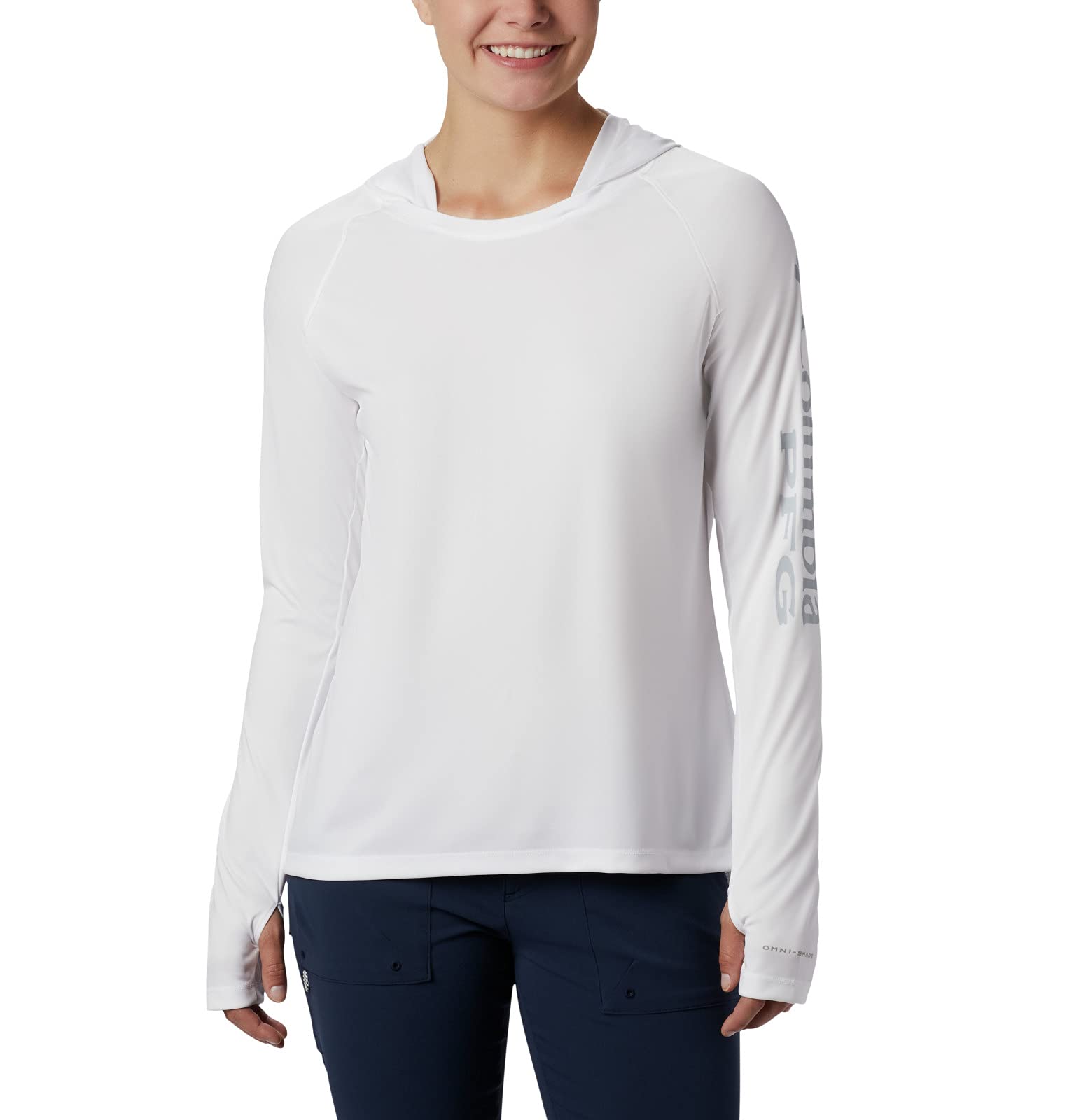 Columbia Women's Tidal Tee Hoodie - Lightweight Pullover Fleece Jacket for Hiking & Outdoor Activities | Moisture-Wicking & Breathable Comfort