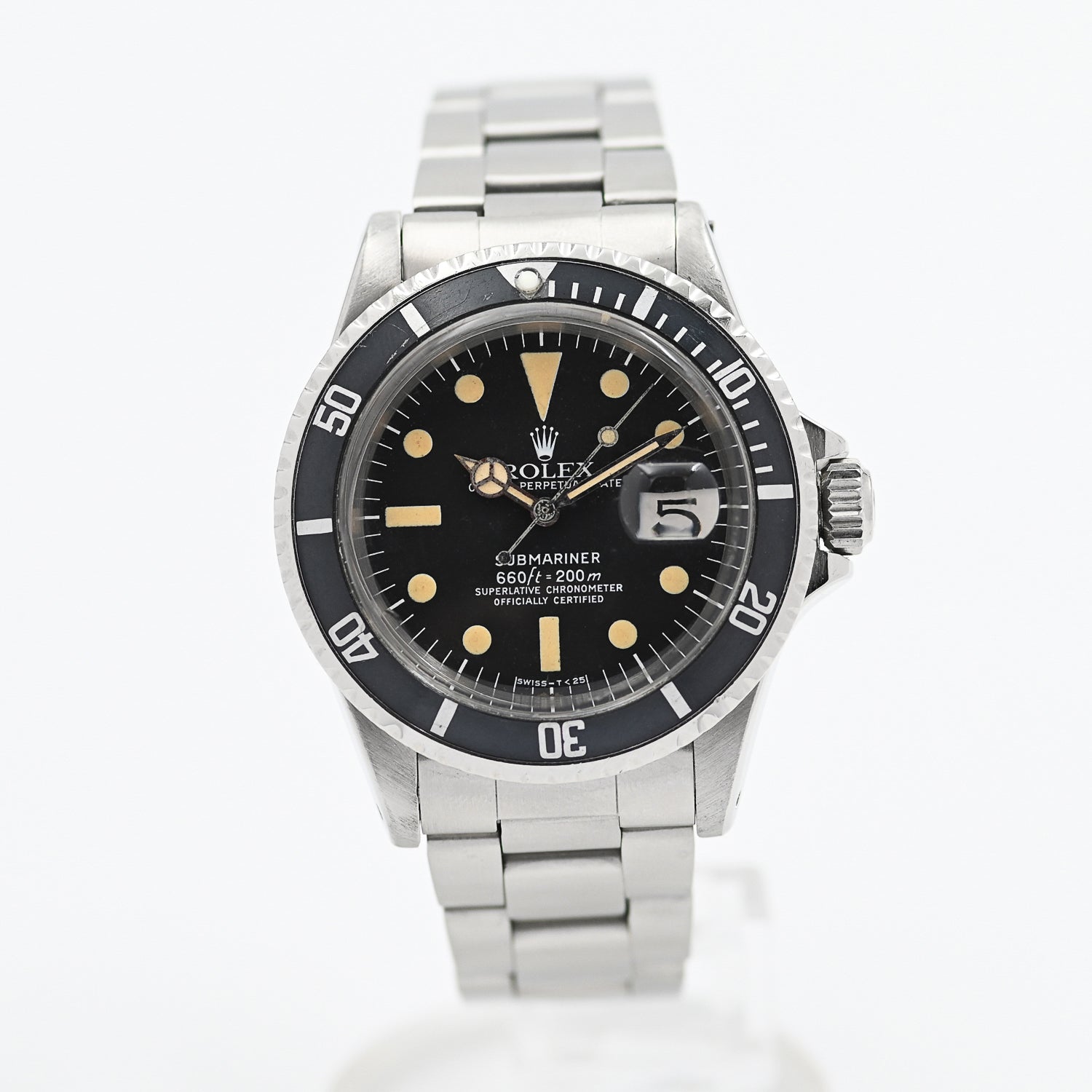 Original Rolex Submariner Date 40mm Men's Luxury Dive Watch - Stainless Steel, Black Dial, Waterproof 300m - Perfect for Diving, Swimming & Formal Occasions