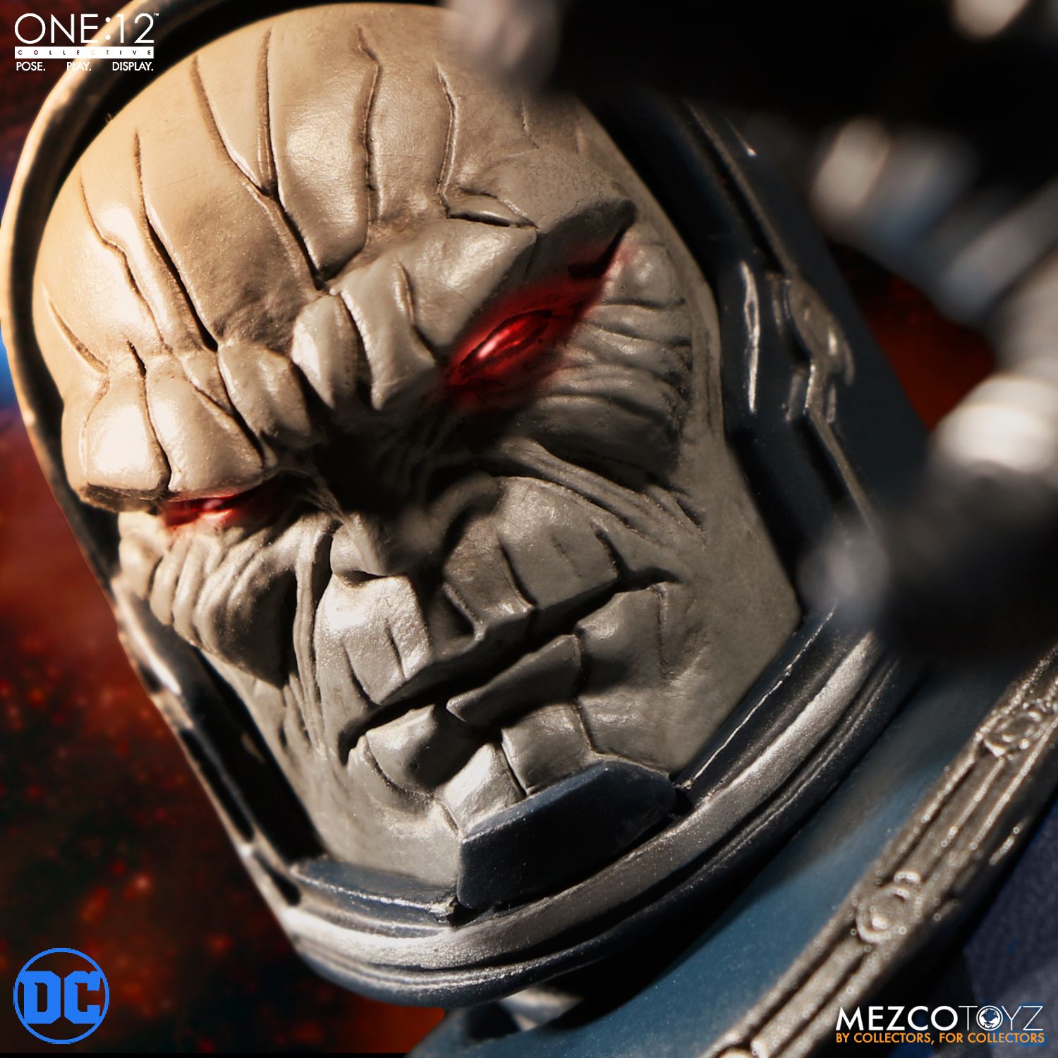 Mezco Toyz One:12 Collective DC Comics Darkseid 1/12 Scale Action Figure - Premium Collectible Toy for DC Fans, Display & Photography Scenes